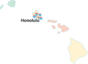 Hawaii location map